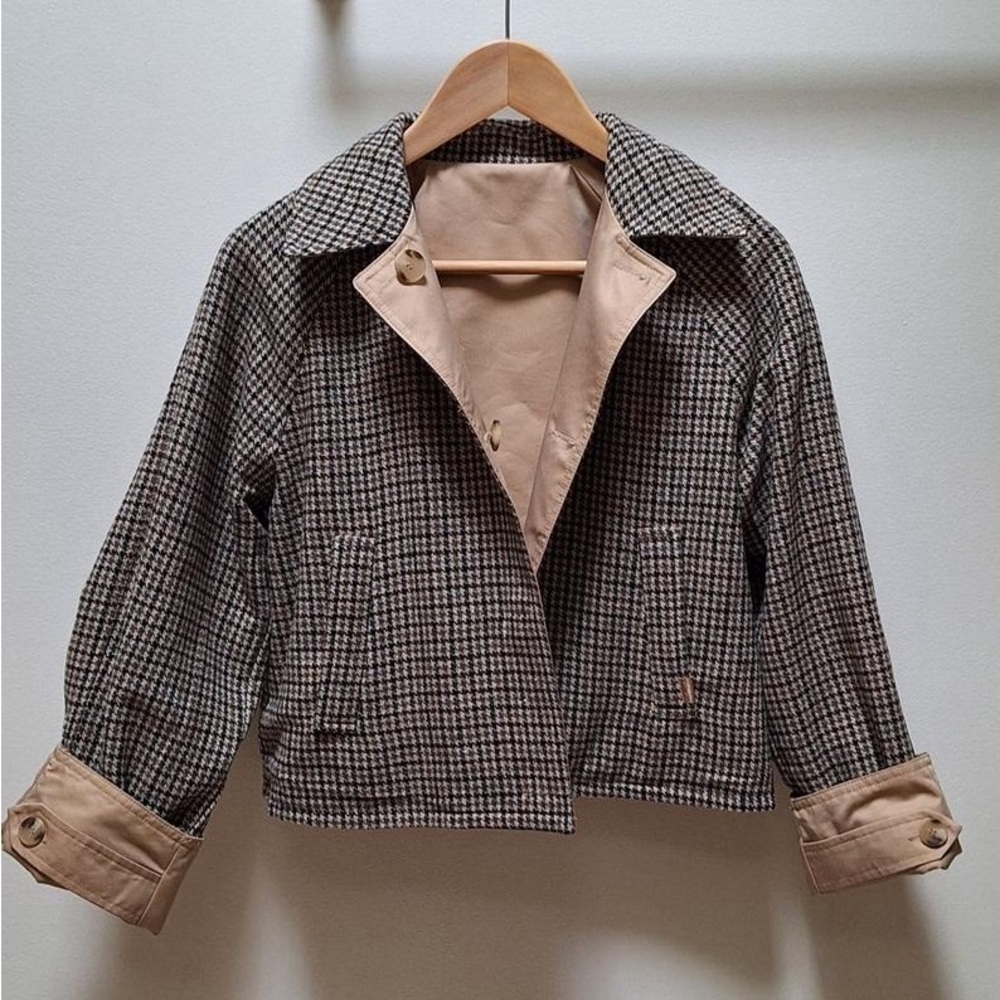 BNWT LEVI’S REVERSIBLE CROPPED TRENCH JACKET